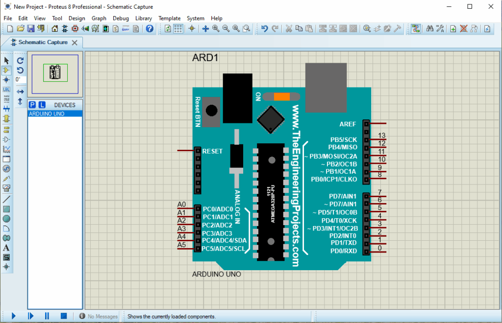 Arduino Proteus